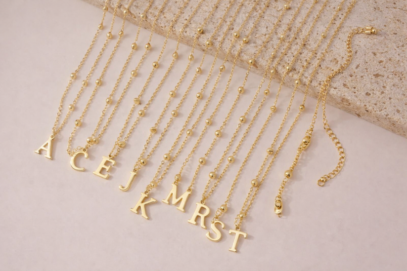 Gold Letter Necklace